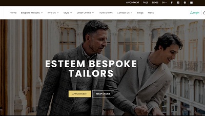 Bespoke Tailoring